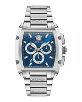 Versace Chronograph Herrenuhr mit blauem Zifferblatt - VE6H00423